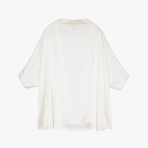 Short Robe Orione ☾ Pearl White