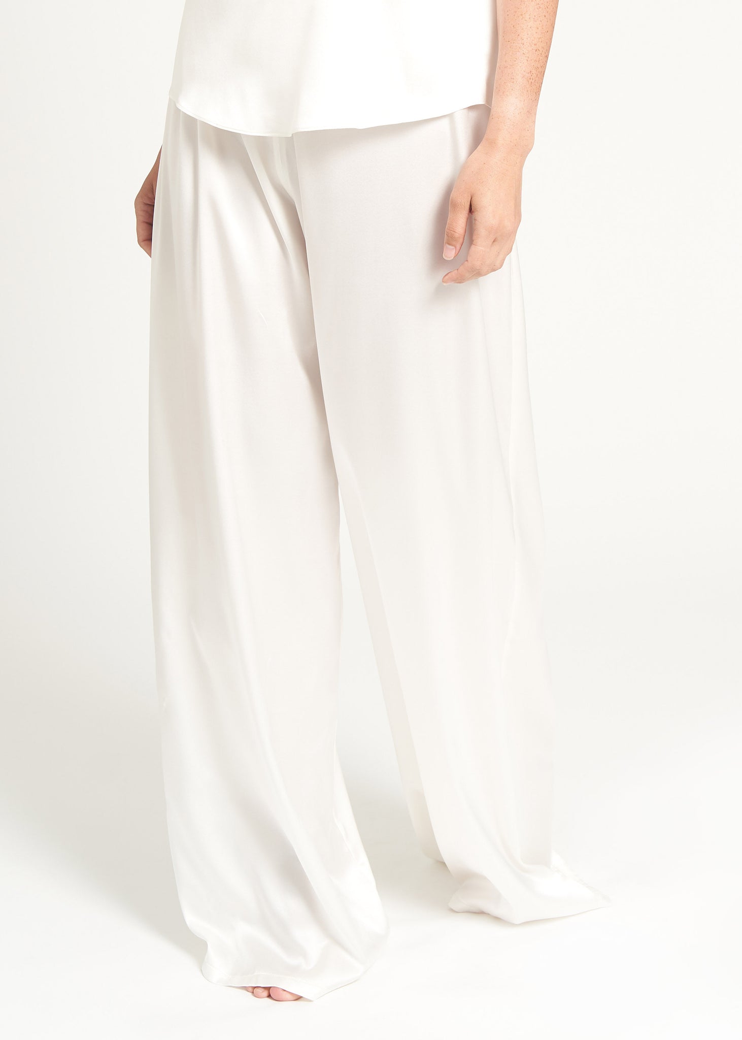 Pants Perseo ☾ Pearl White